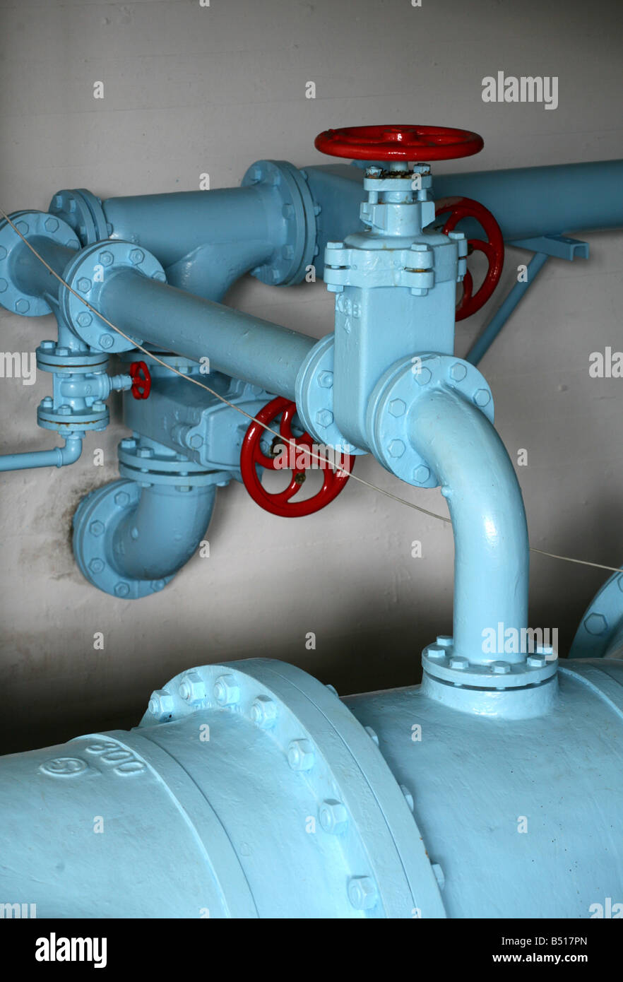 Water treatment plant denmark 2006 Stock Photo Alamy