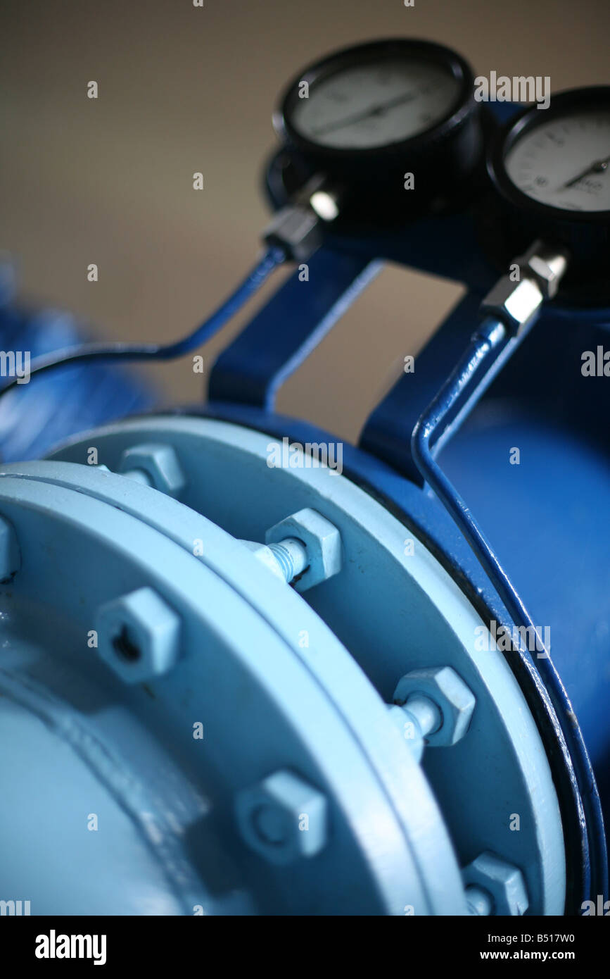 Water treatment plant denmark 2006 Stock Photo Alamy