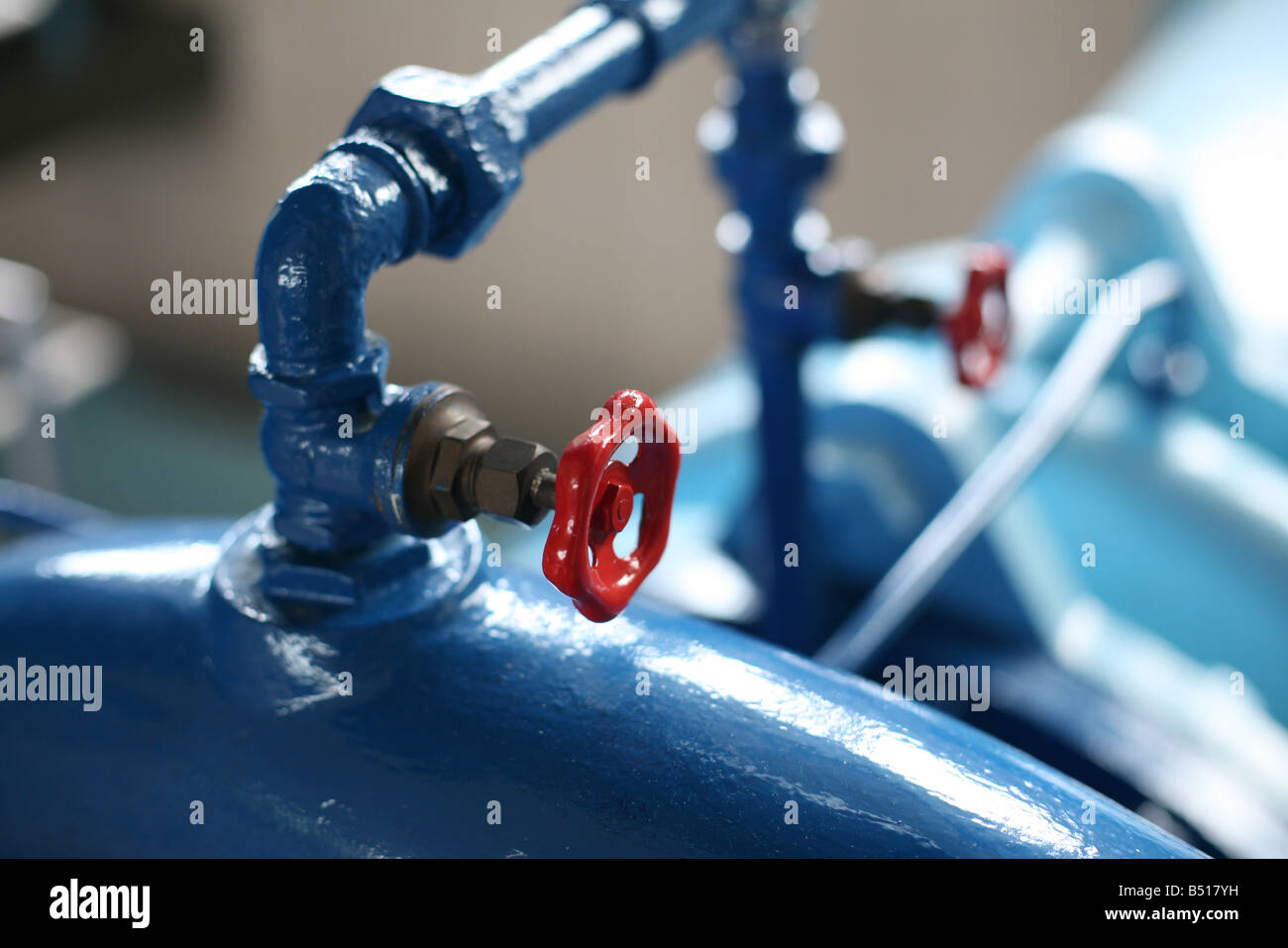 Water treatment plant denmark 2006 Stock Photo Alamy
