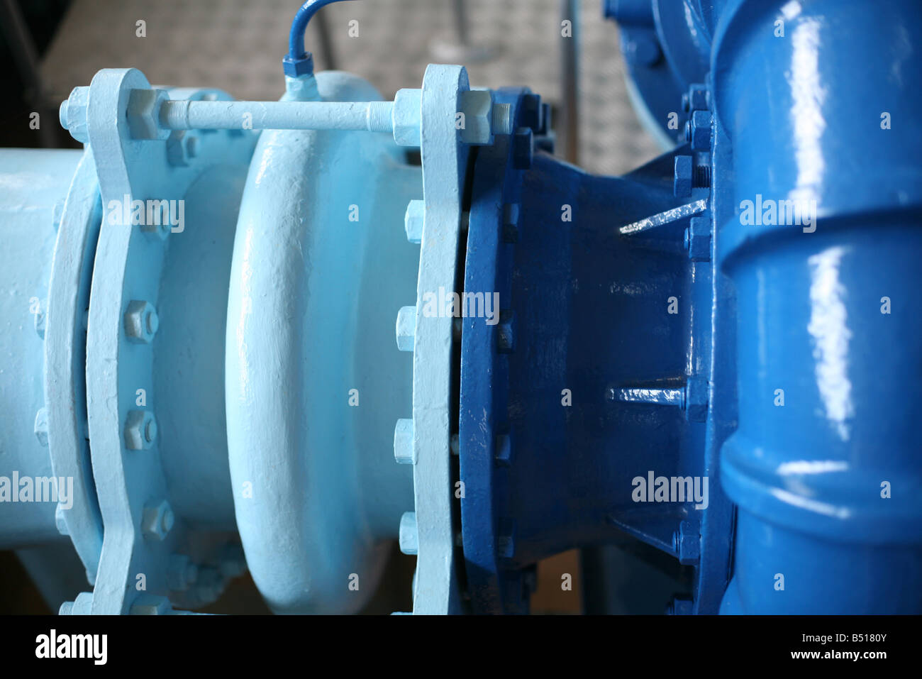 Water treatment plant denmark 2006 Stock Photo Alamy