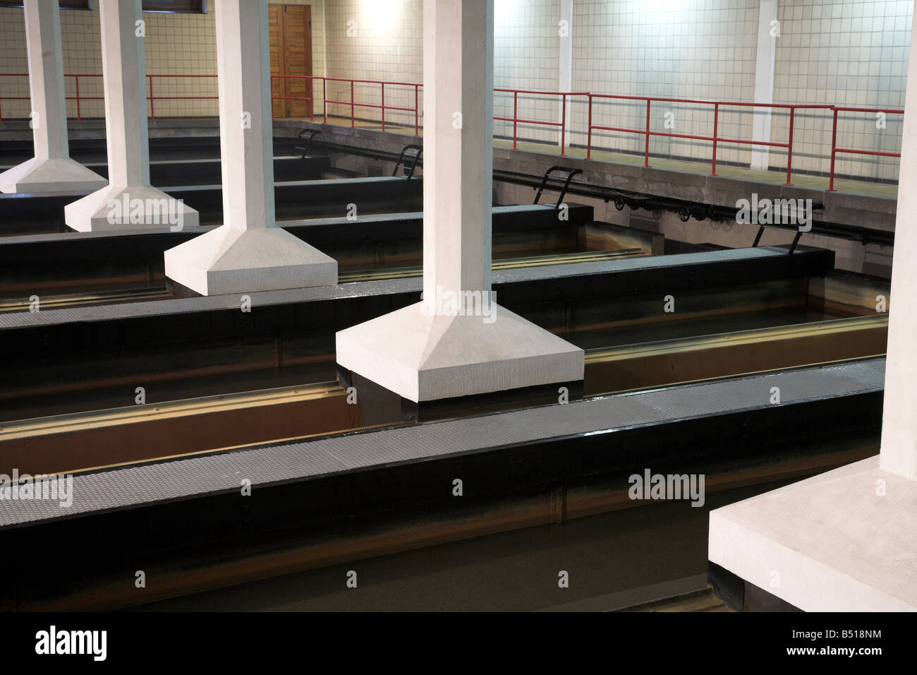 Water treatment plant denmark 2006 Stock Photo Alamy