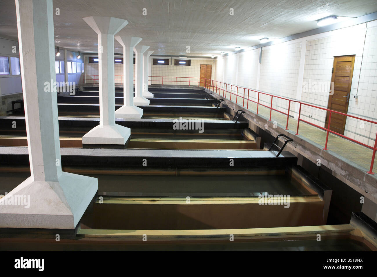 Water treatment plant denmark 2006 Stock Photo Alamy