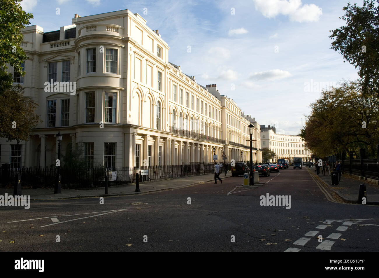 Park Square & Park Crescent, Regent's Park, London Stock Photo - Alamy