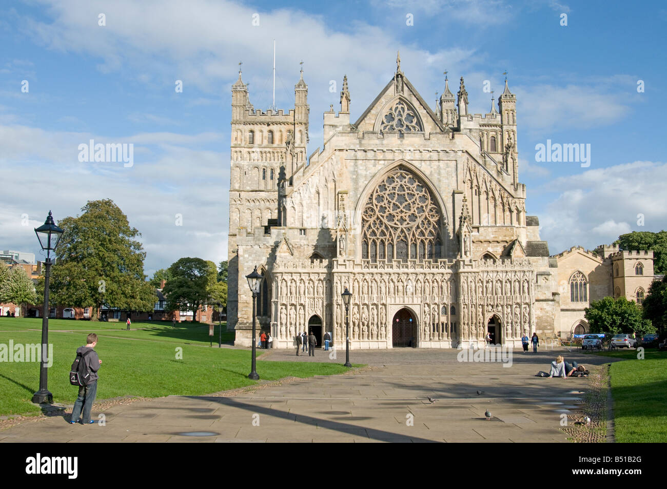 Cathedral Church of St Peter Exeter City westcountry Devon England UK