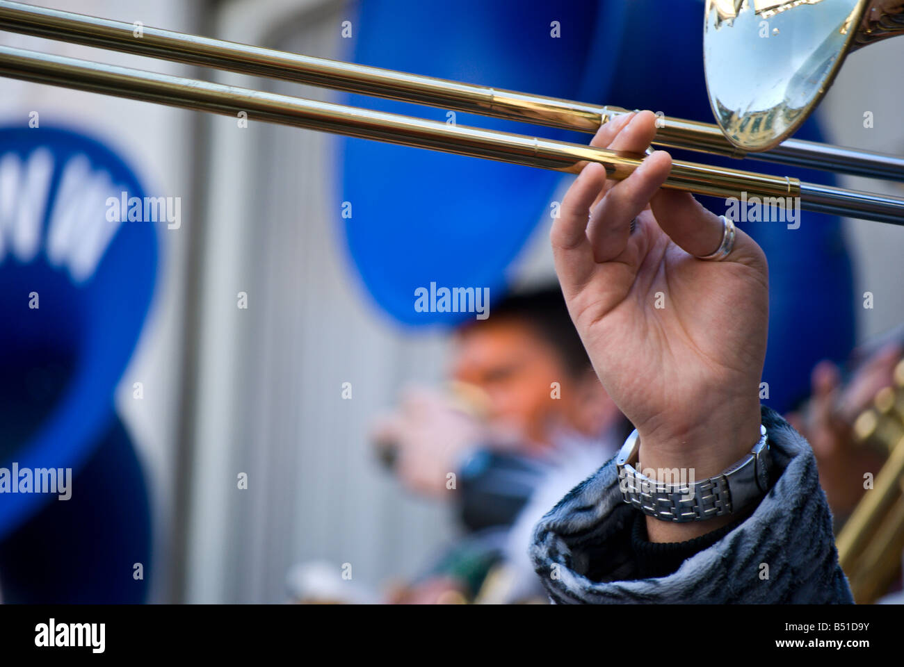 Swiss switzerland trombone player hi-res stock photography and images -  Alamy