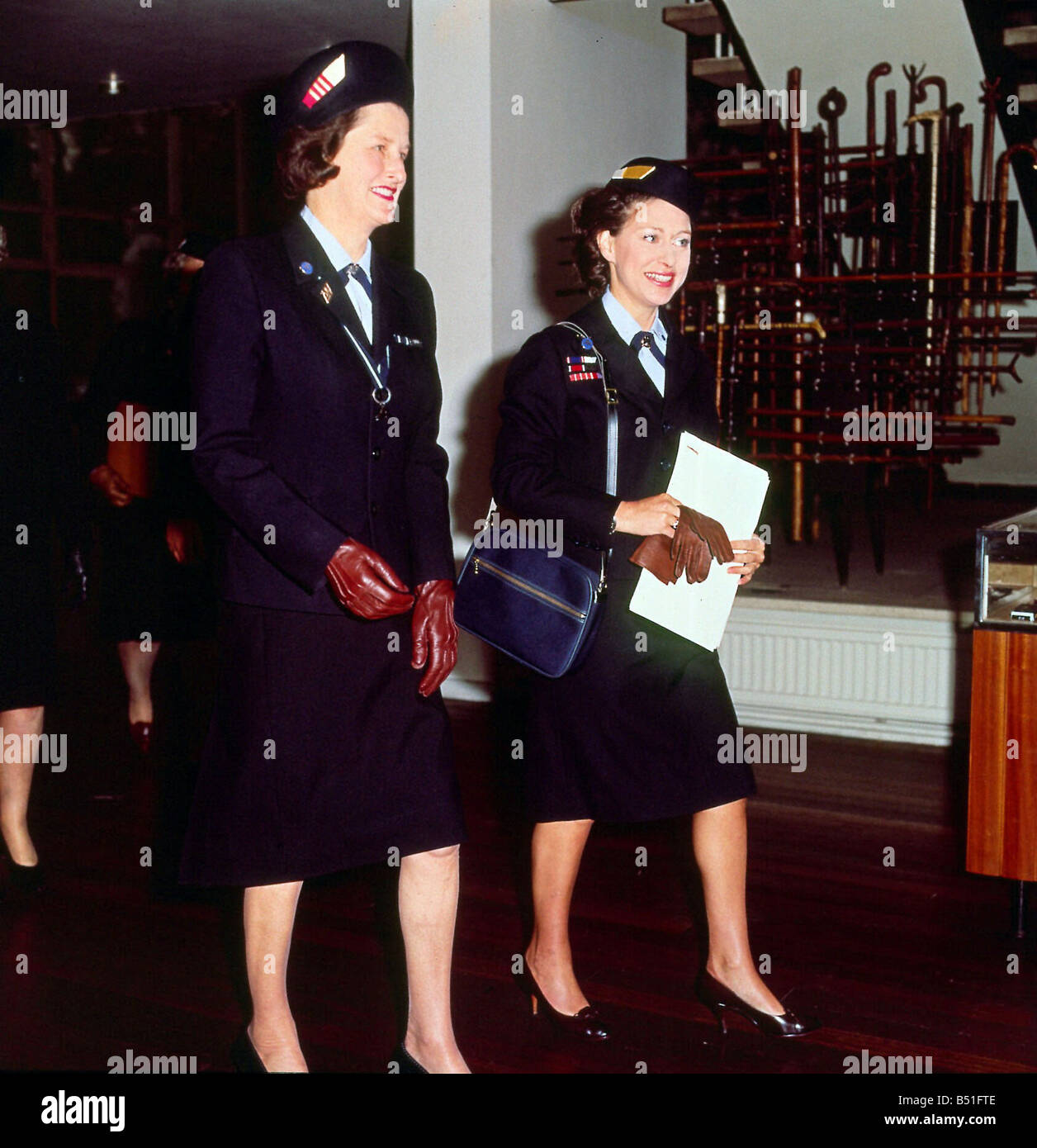 Princess Margaret attends the Girl Guide associations A G M at Baden Powell House 26 04 1967 Stock Photo
