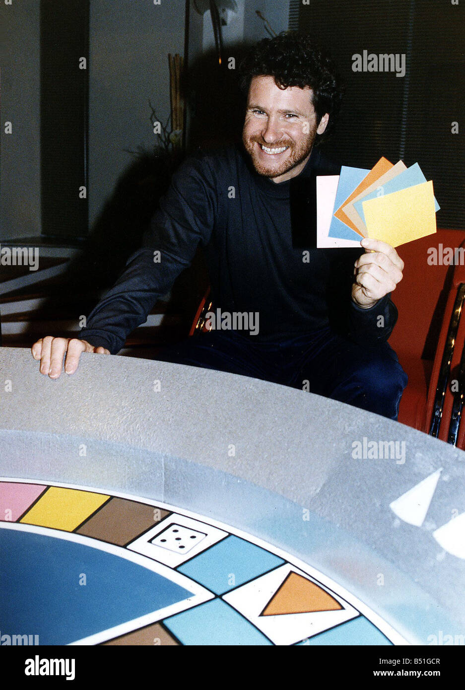 Rory McGrath TV Game Show Presenter of Trivial Pursuit Stock Photo