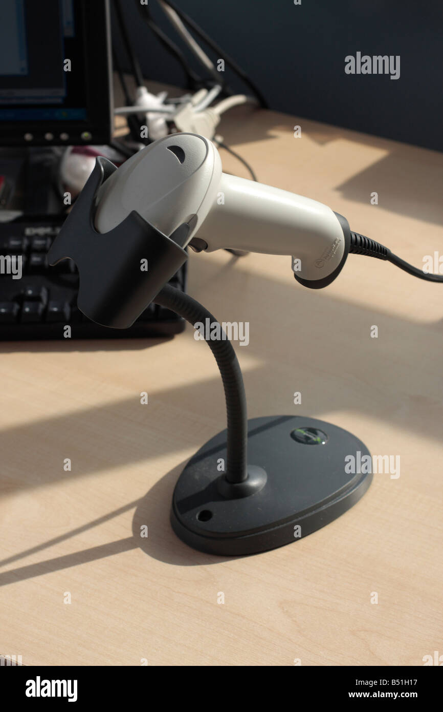 Scanner with stand Stock Photo Alamy