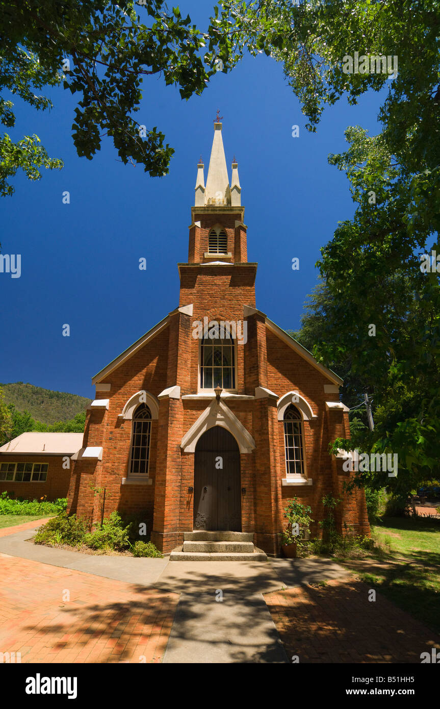Uniting Church, Bright, Victoria, Australia Stock Photo
