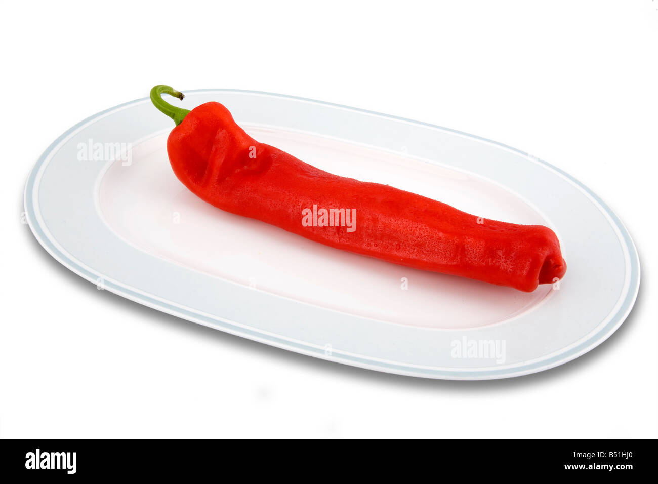 Red Chili peppers Stock Photo
