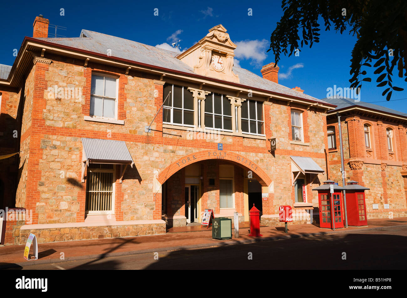 Historic Post Office, York, Western Australia, Australia Stock Photo