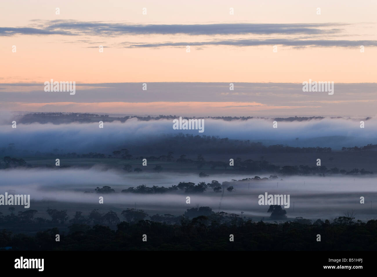 Morning, Avon Valley, York, Western Australia, Australia Stock Photo