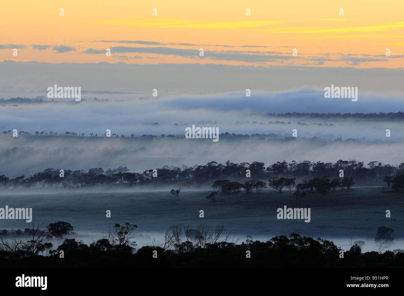 Morning, Avon Valley, York, Western Australia, Australia Stock Photo