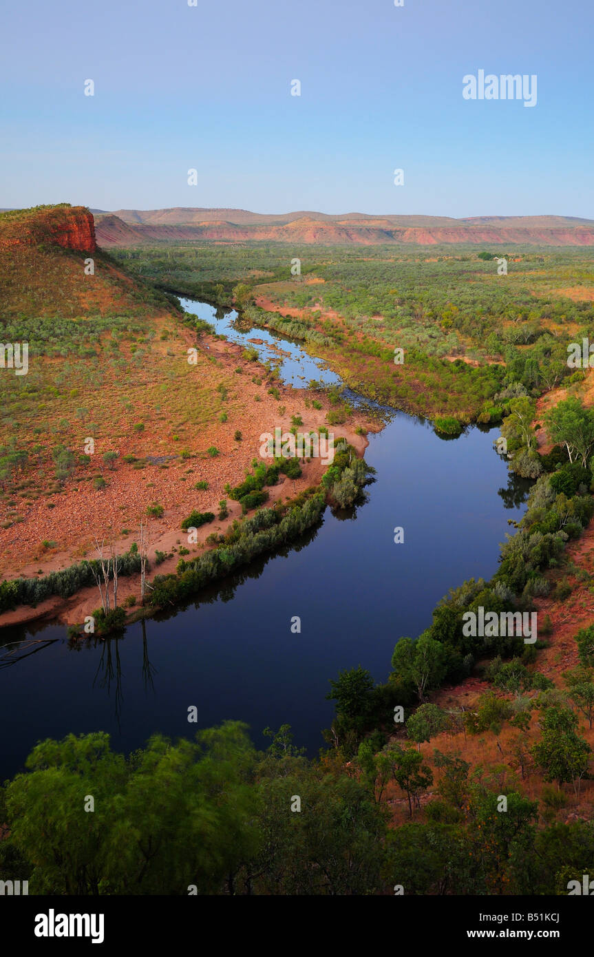 The Pentecost River and Cockburn Ranges, Kimberley, Western Australia, Australia Stock Photo
