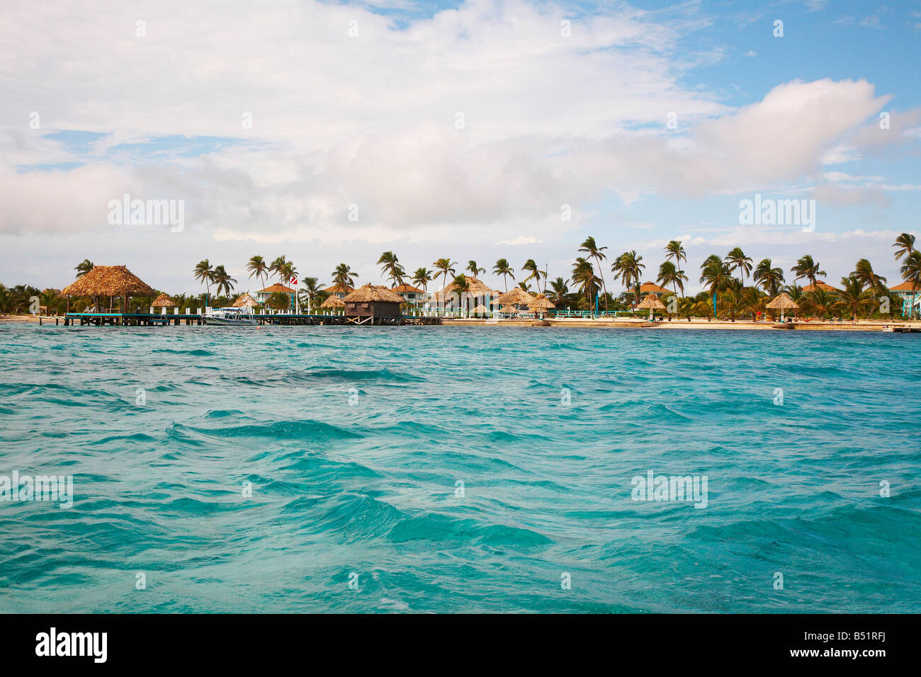Costa Maya Reef Resort, Ambergris Caye, Belize Stock Photo Alamy