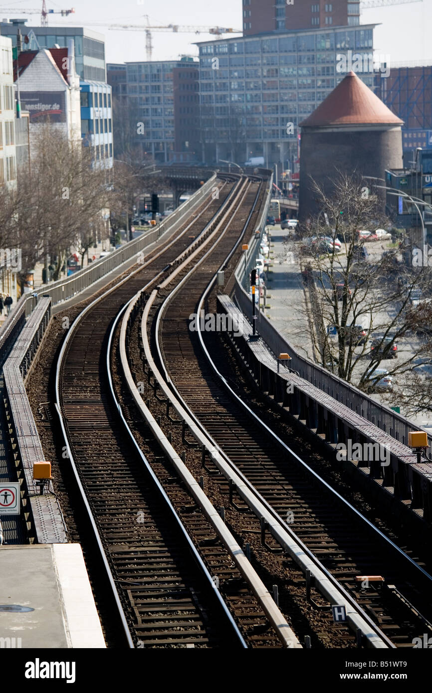 Rails Stock Photo
