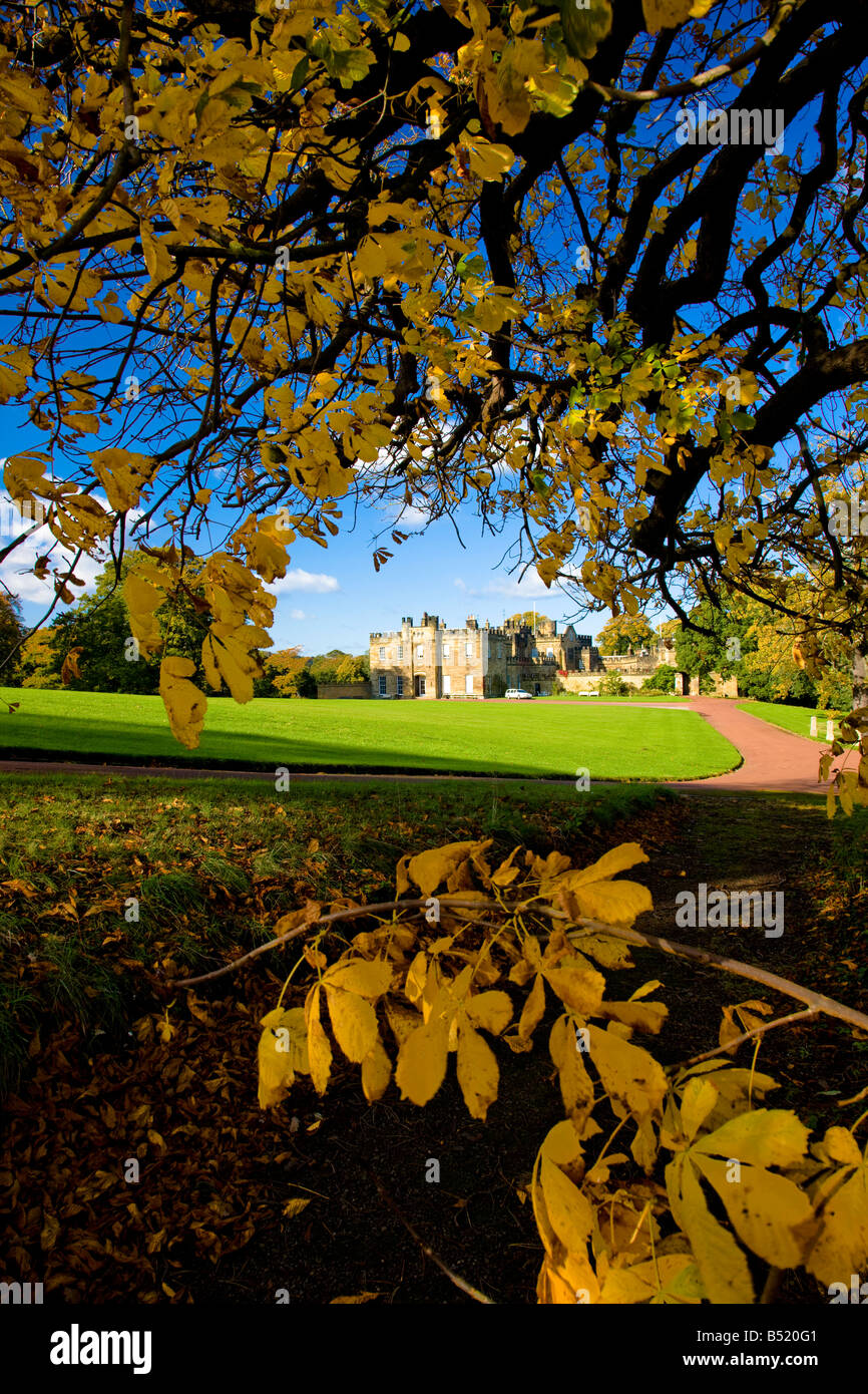 Autumn Skelton Castle rebuilt in 1794 on former site of Norman Castle