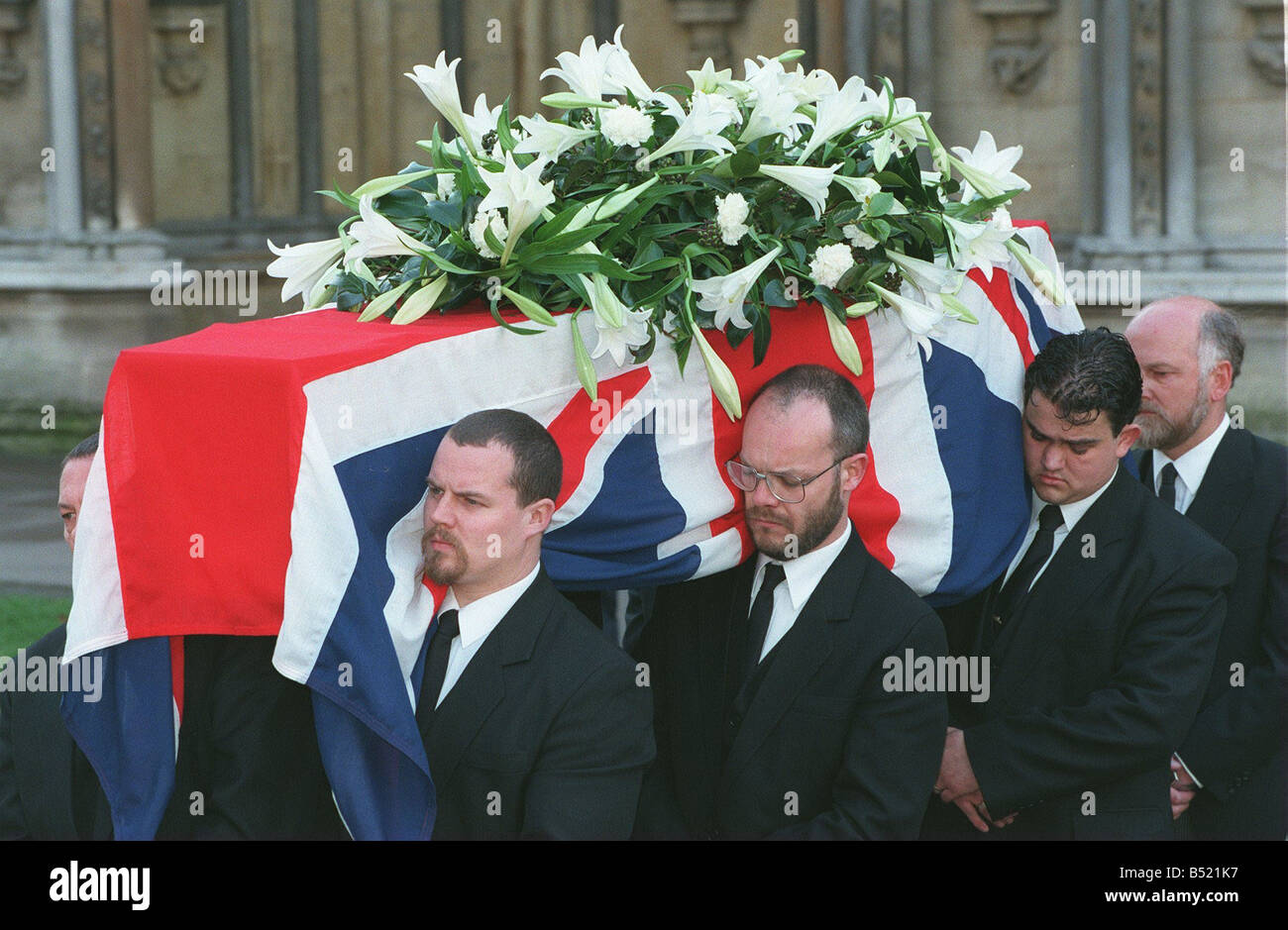 Enoch Powells Funeral Procession February 1998 From Westminster Abbey 