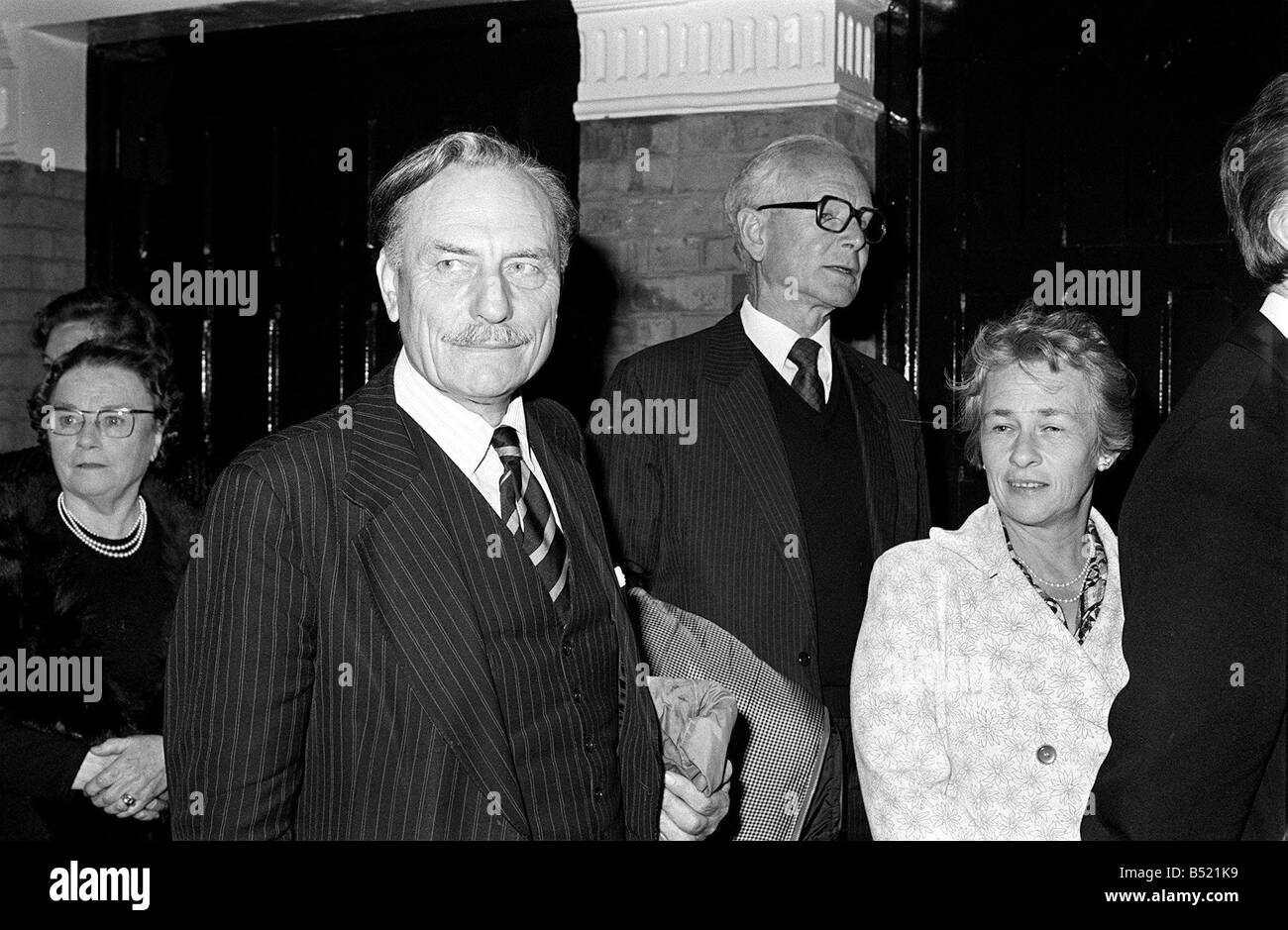 Re Opening Of Grand Opera House Belfast September 1980 Mr Enoch Powell Belfast s Grand Opera House re opened in a blaze of glory after eight years in the dark Mirrorpix Stock Photo
