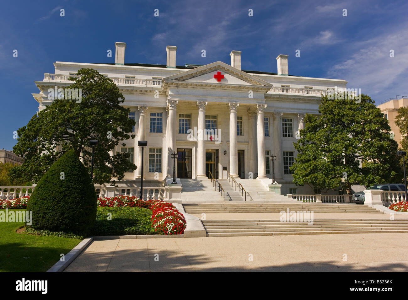 WASHINGTON DC USA The historical headquarters of the American National Red Cross Stock Photo