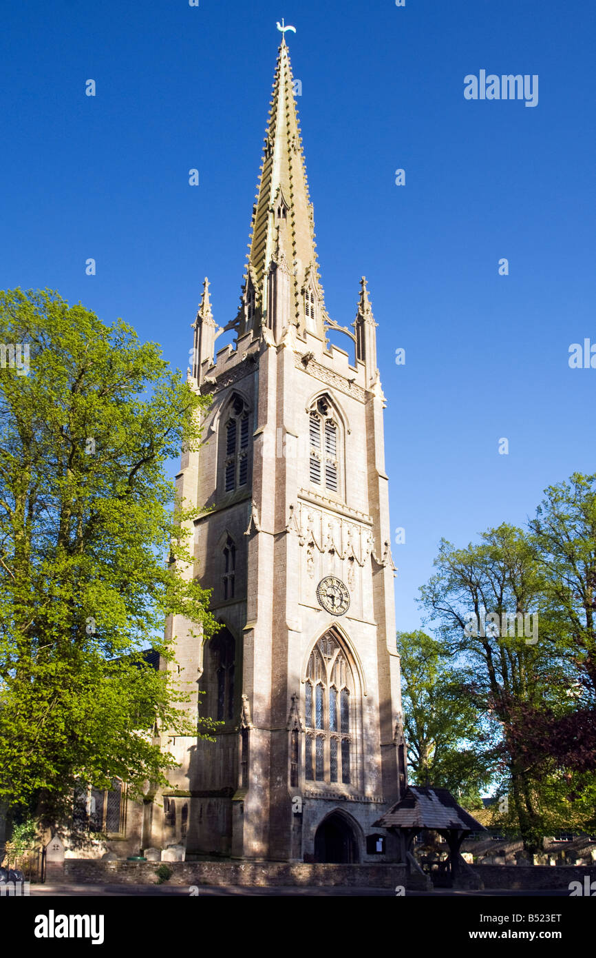 Moulton "All Saints "Church in Lincolnshire "Great Britain Stock Photo