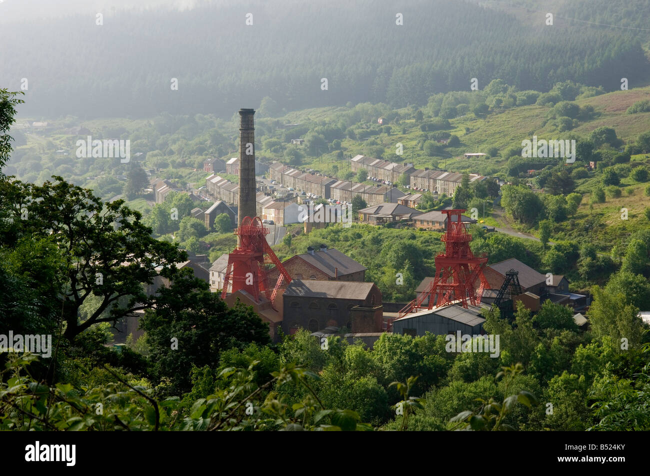 Rhondda Heritage Park Trehafod Rhondda Mid South Wales Stock