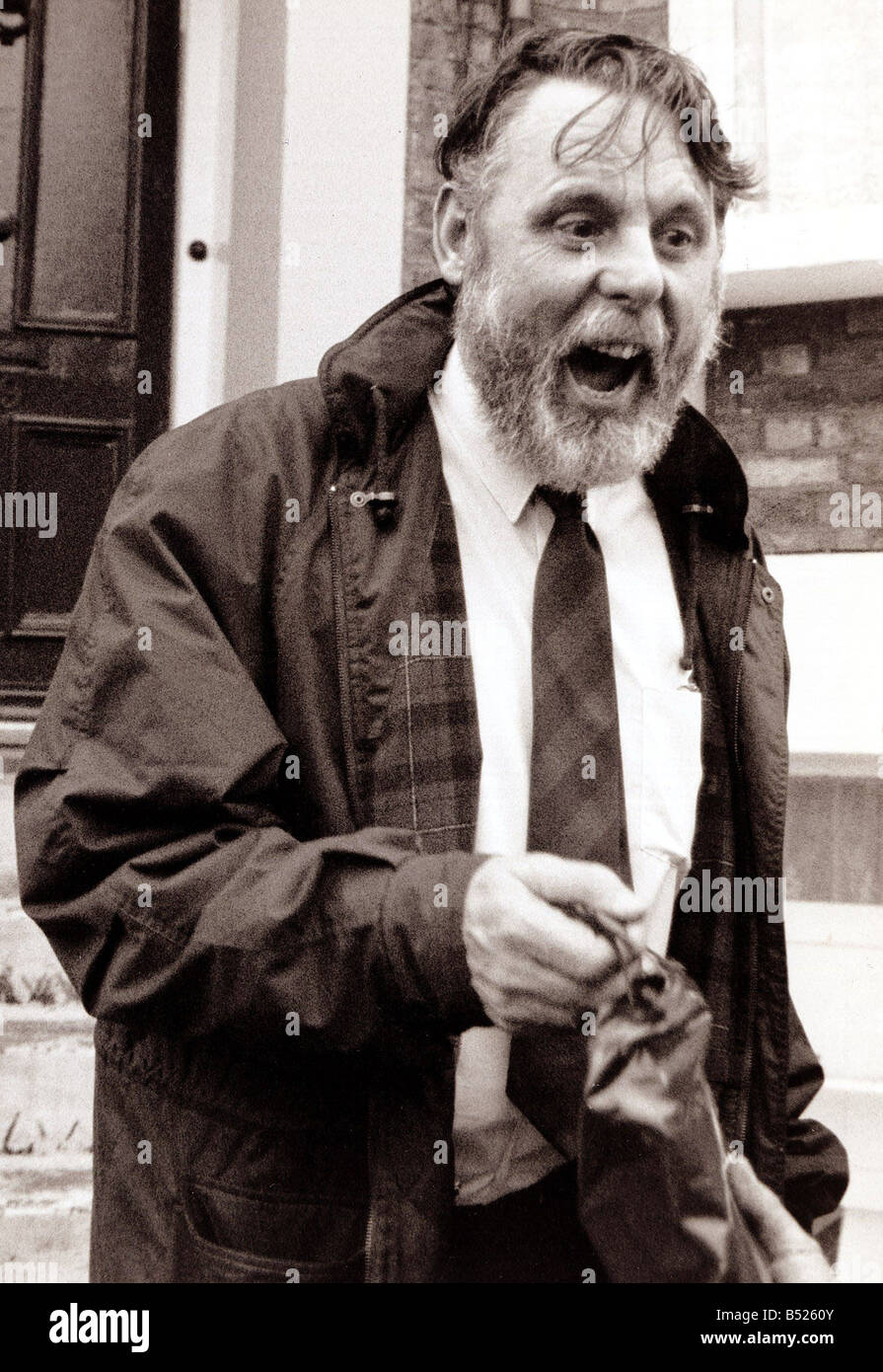 Terry Waite of Canterbury s Special Envoy recently freed middle east hostage pictured