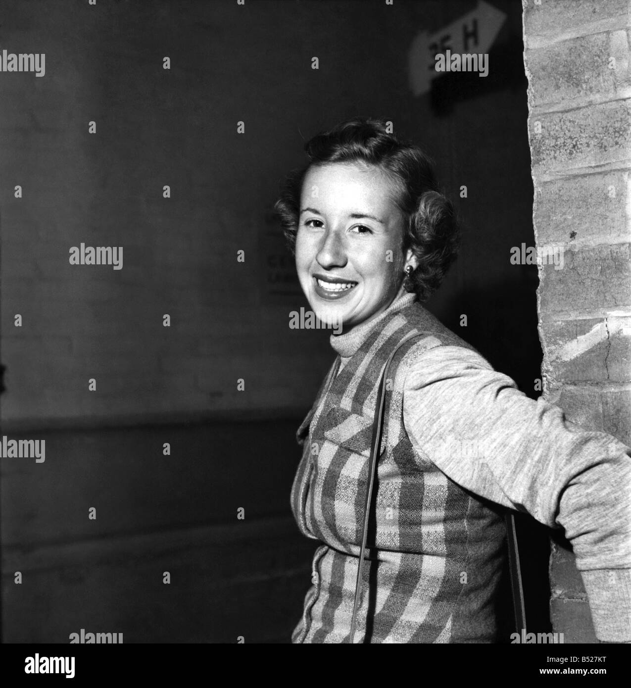 Maureen Connolly - U.S. Tennis Player. May 1952 C2561-001 Stock Photo