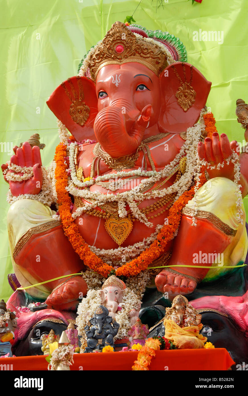 Idol of Lord Ganesha Stock Photo - Alamy
