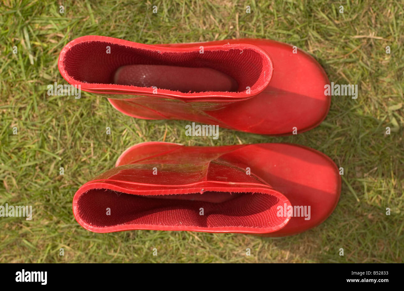 Red wellies hi-res stock photography and images - Alamy