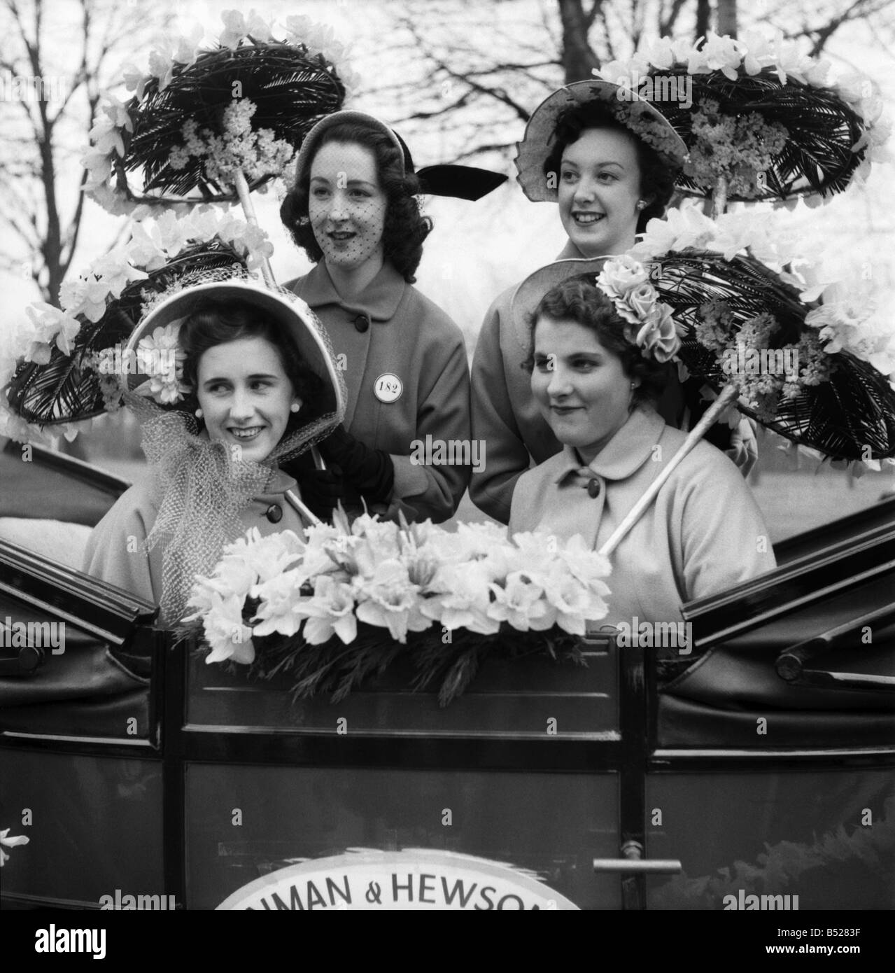 Easter parade at luton, Beds. April 1953 D1737 Stock Photo Alamy