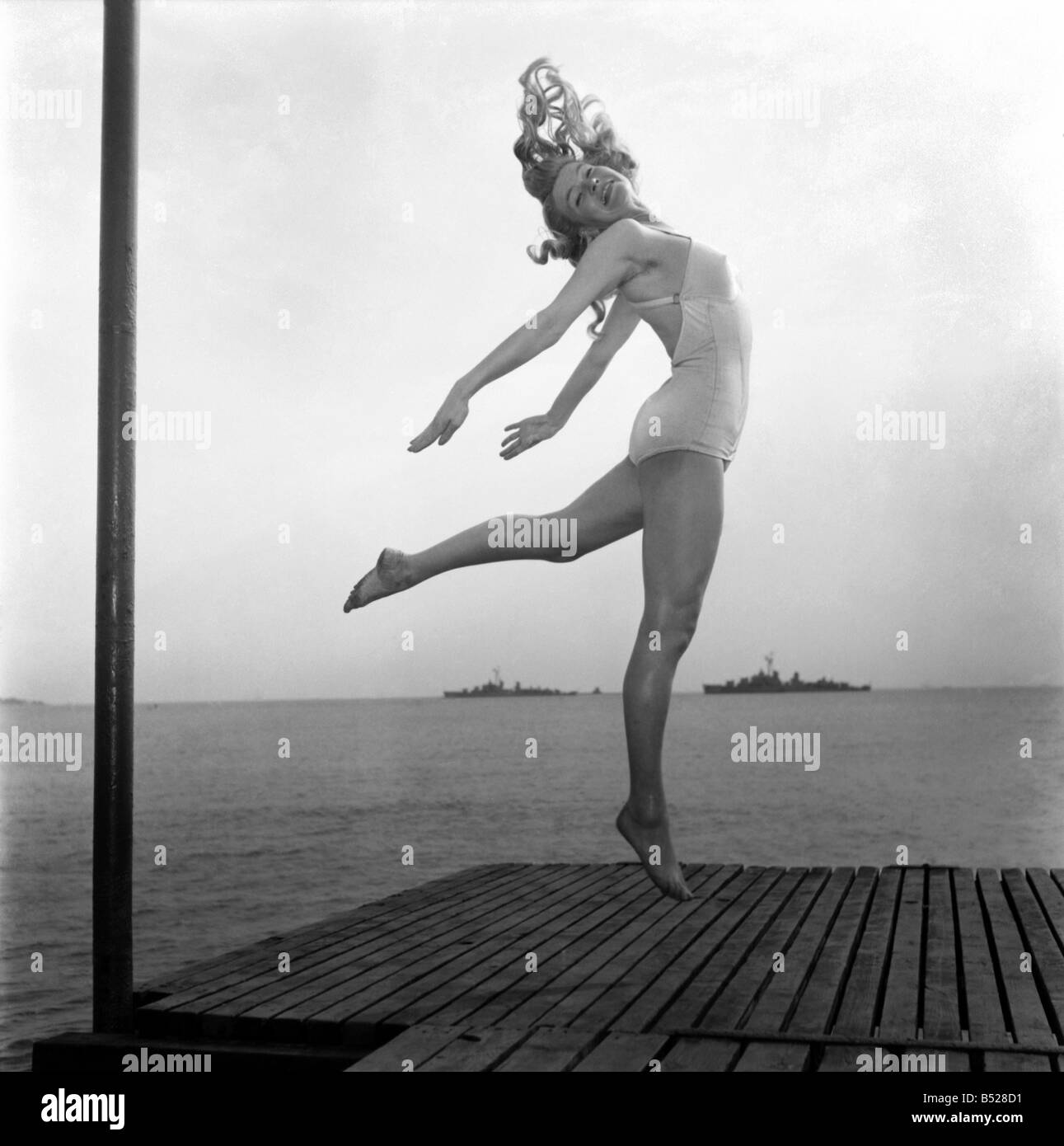 Dancing. Annie Mercur, The Queen of Paris seen here dancing on the