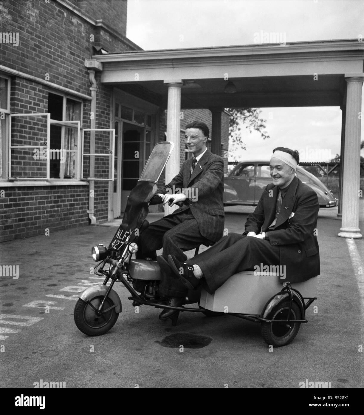 Dinner to celebrate the Guinea pig club, a specialist plastic surgery created by Sir Archibald McIndoe for former World War Two Stock Photo