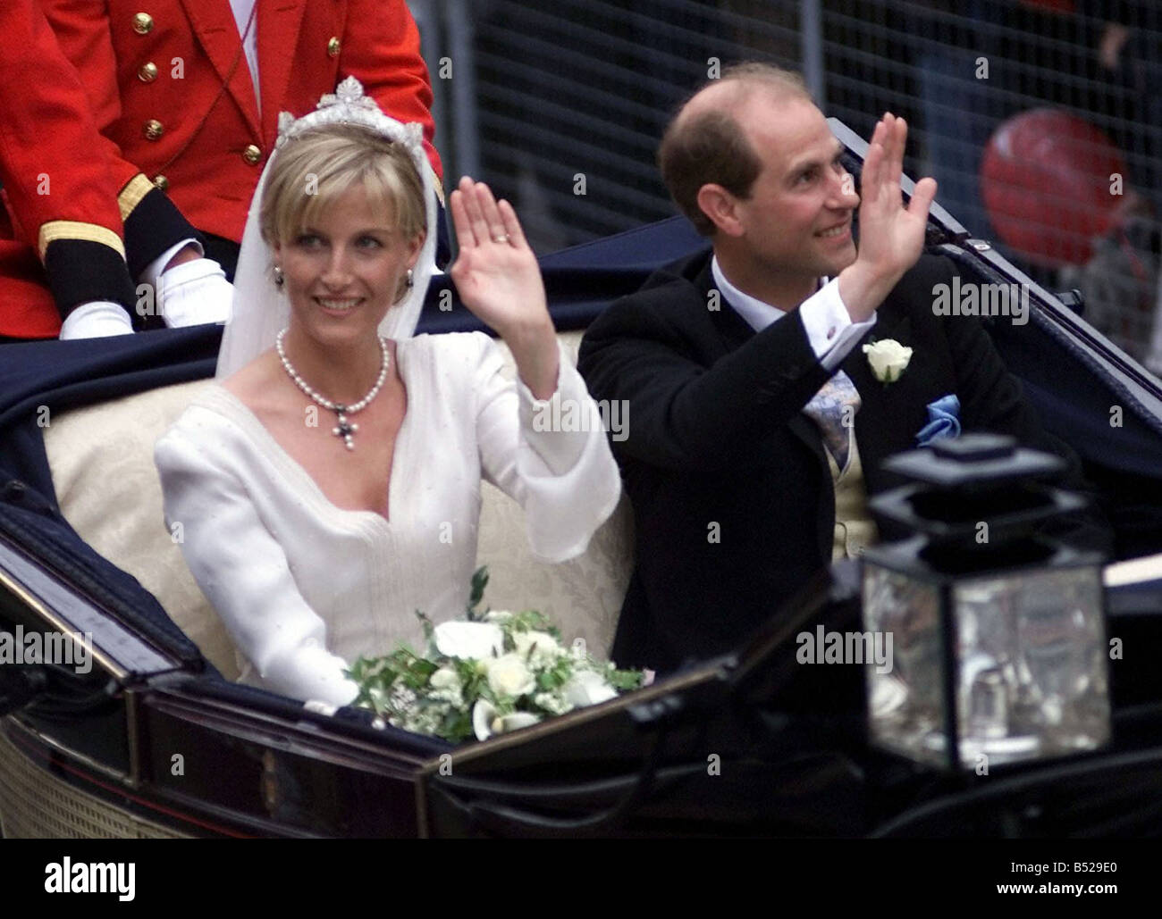 Page 3 Prince Edward And Sophie Wedding High Resolution Stock