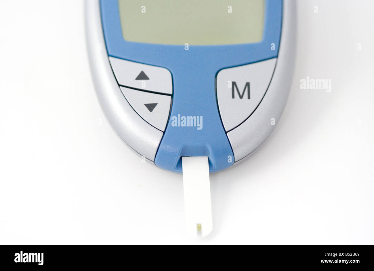 digital glucometer - close up Stock Photo - Alamy