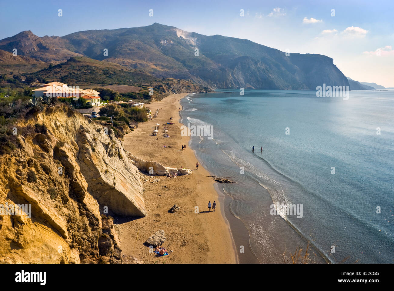 Kalamaki Beach, Zante, Ionian Islands Greece. Stock Photo