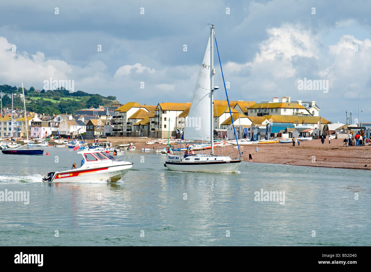 Shaldon and Teignmouth Westcountry Devon England UK SCO 0963 Stock