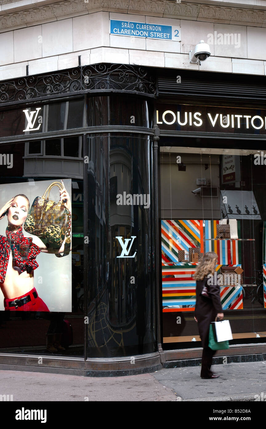 Vuitton in Grafton street Ireland Stock - Alamy