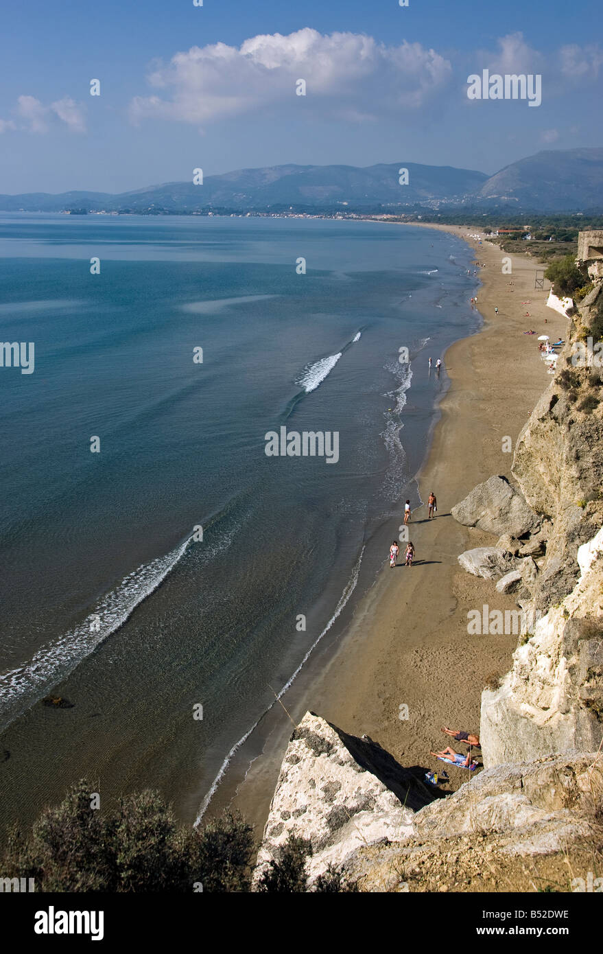 Zakynthos zante kalamaki nesting beach hires stock photography and