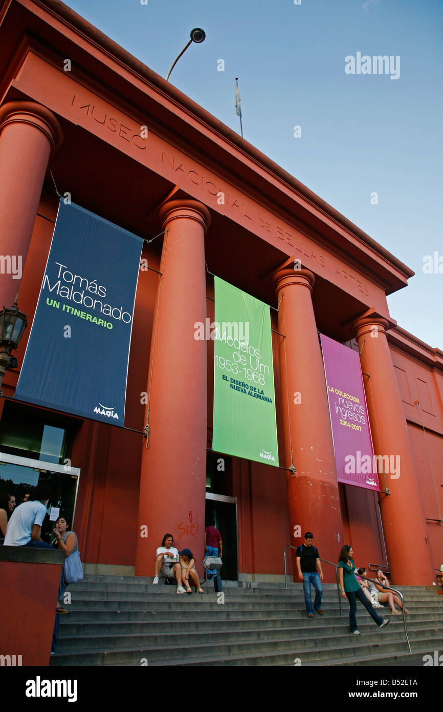 March 2008 - Museo Nacional de Bellas Artes Buenos Aires Argentina Stock Photo