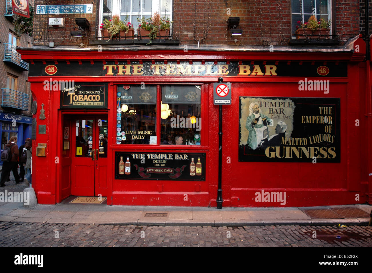 The Temple Bar Dublin Ireland Stock Photo Alamy