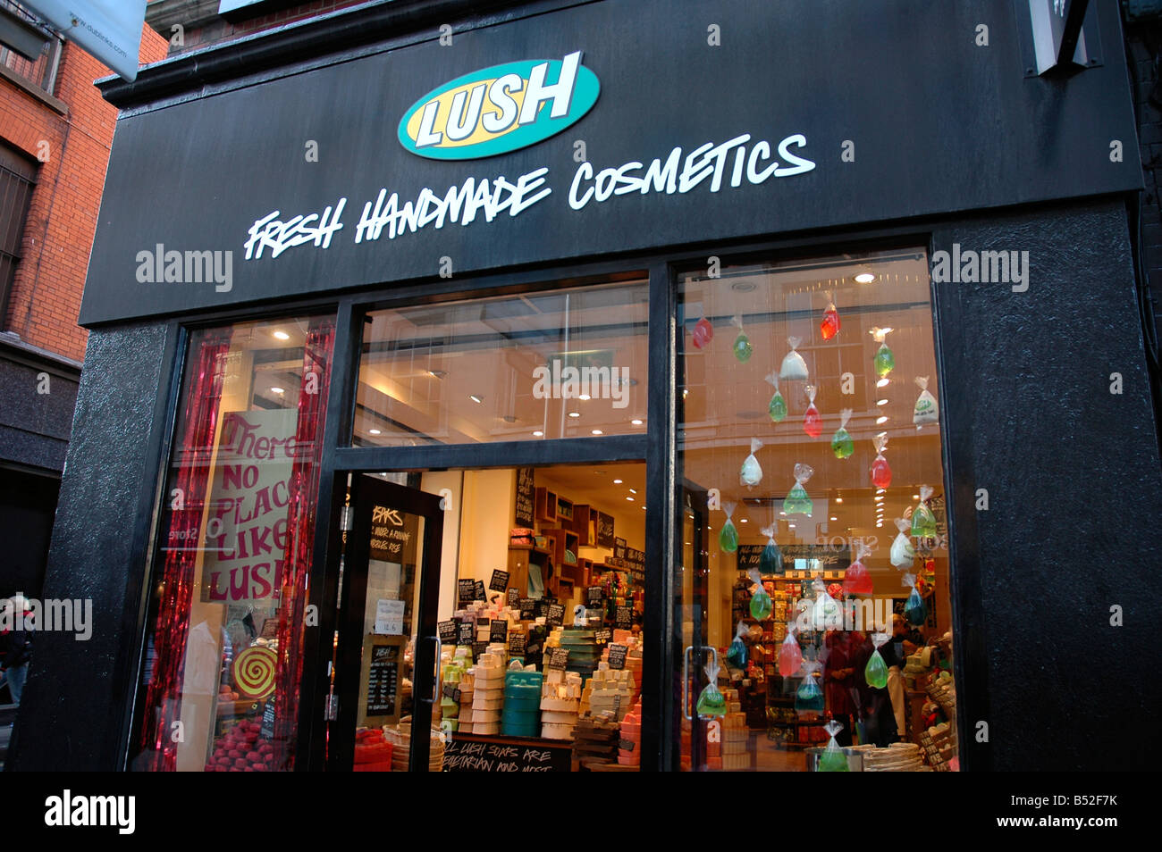 Lush store fresh handmade cosmetics in Henry street Dublin Ireland Stock Photo Alamy