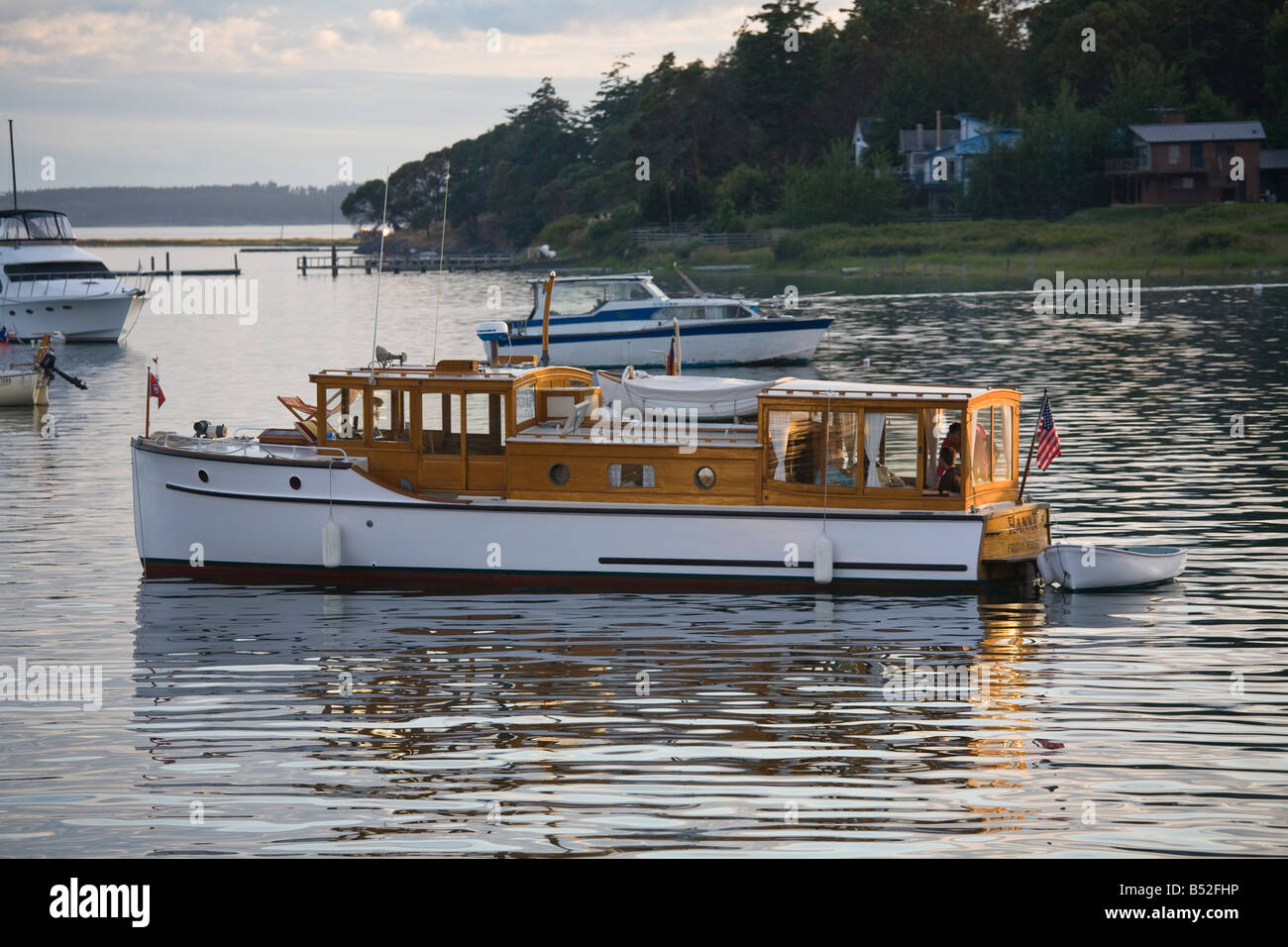 Boat Lopez Island San Juan Islands Washington State Stock Photo - Alamy