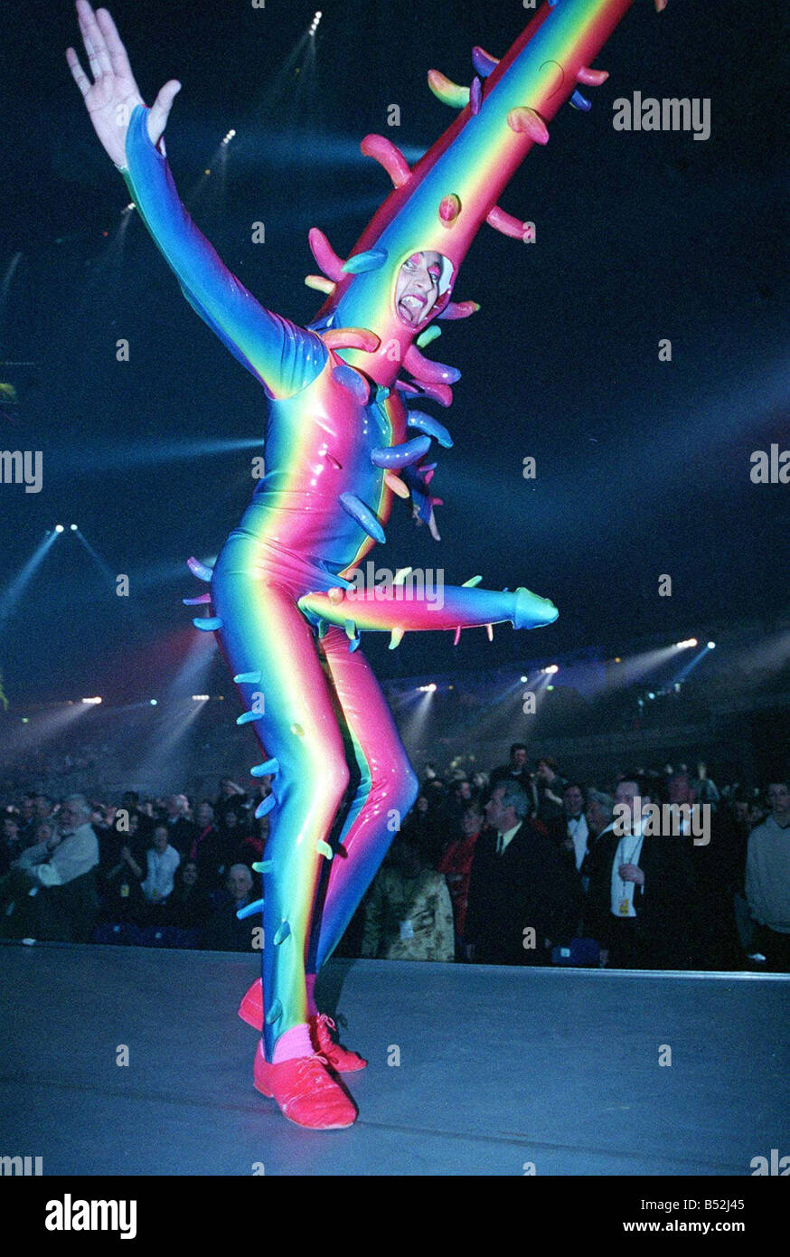 Millennium Dome Opening Day January 2000 Stock Photo Alamy