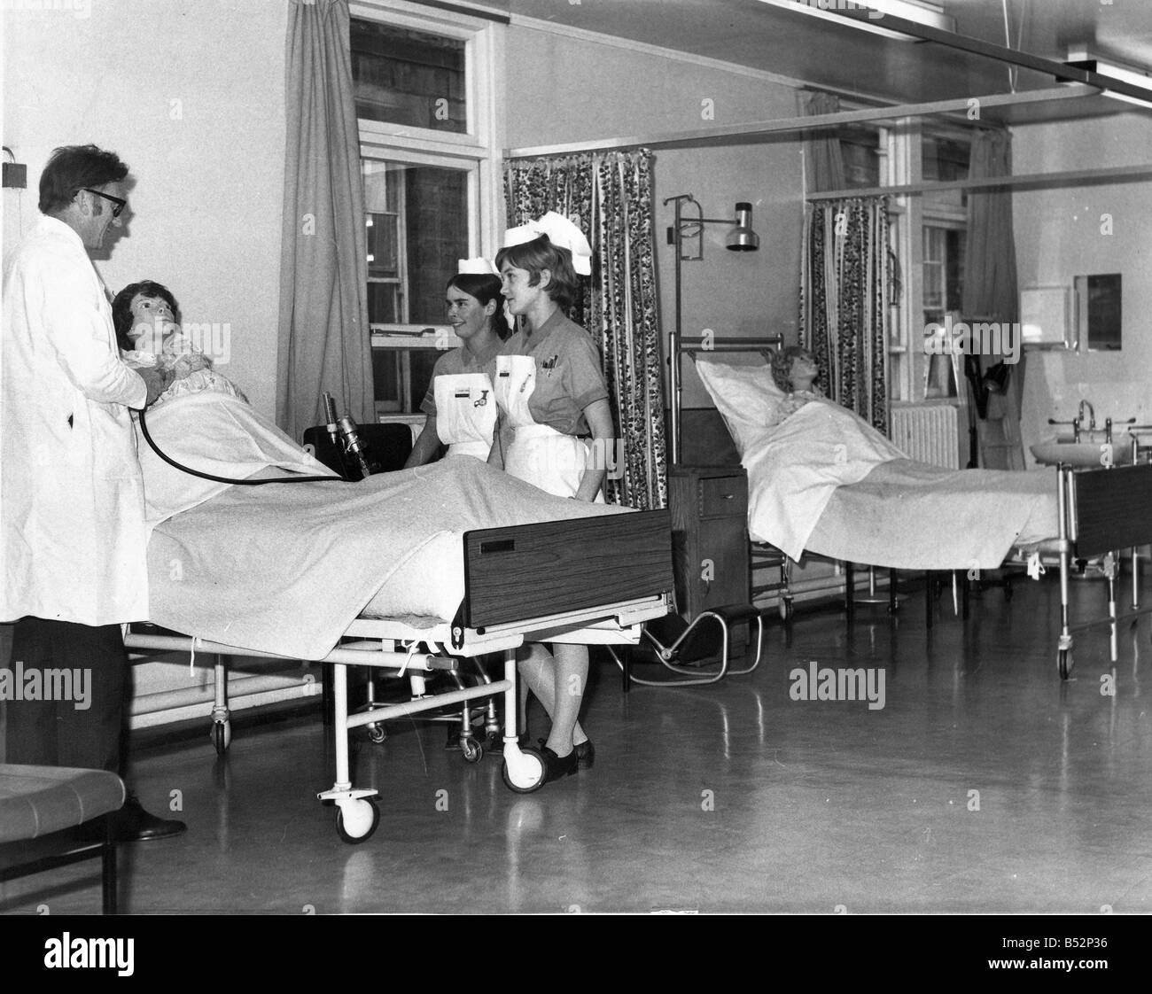 No wonder there s a bed shortage they are treating dummies in this ward