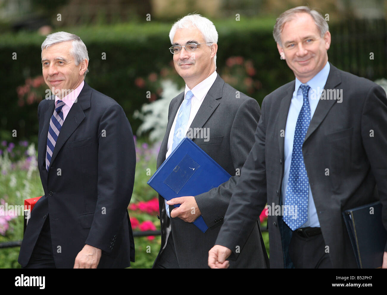 Jack straw alistair darling geoff moore hires stock photography and