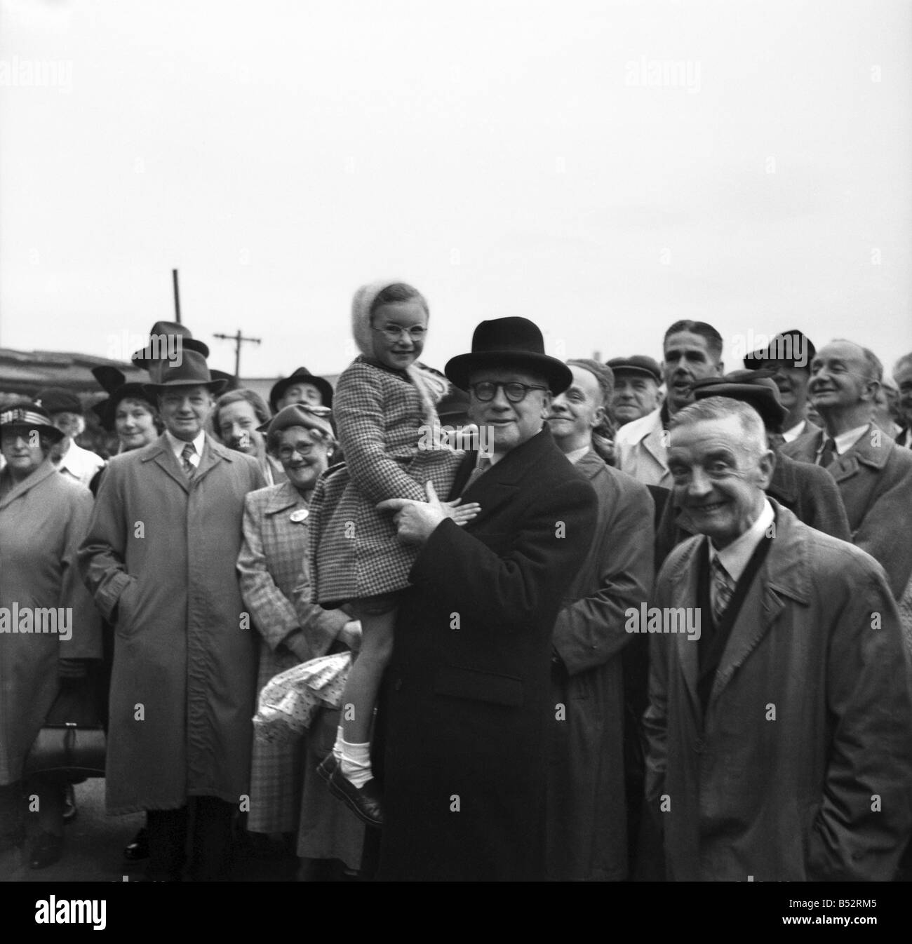 The 51st Labour Party Conference is being held at Morecambe. ;Herbert Morrisson.;September 1952 ;C4774-002 Stock Photo