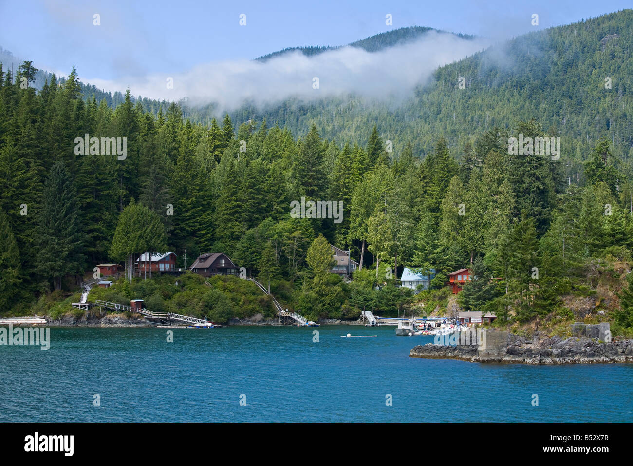 Uchuck cruise Nootka Vancouver Island British Columbia Canada Stock Photo