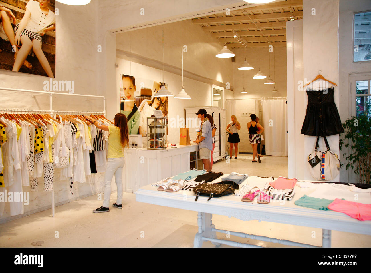March 2008 - Lupe Fashion shop in the trendy area of Palermo Viejo known as Soho Buenos Aires Argentina Stock Photo