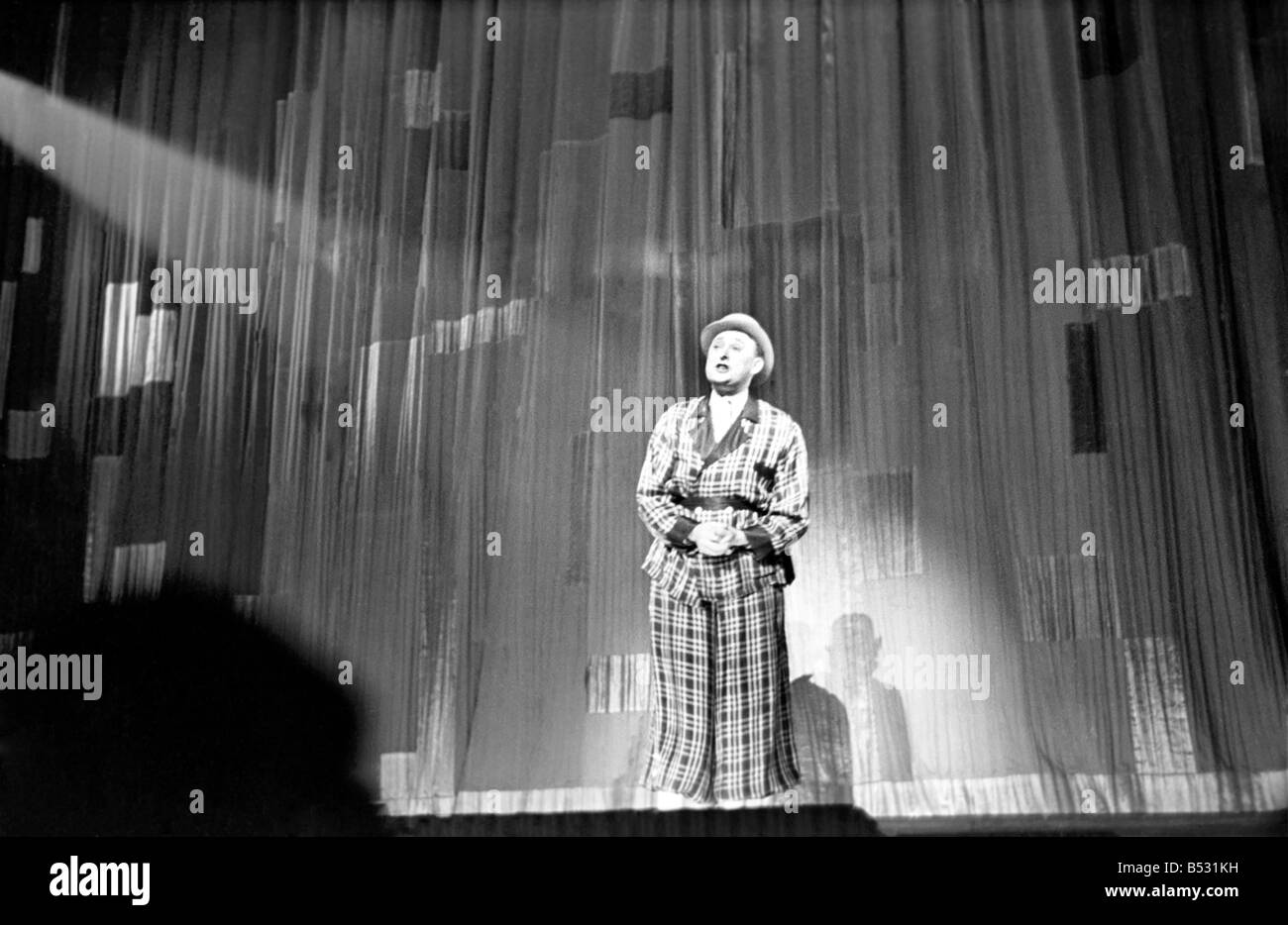 Max Miller Performing on Stage . . January 1938 OL305-005 Stock Photo ...